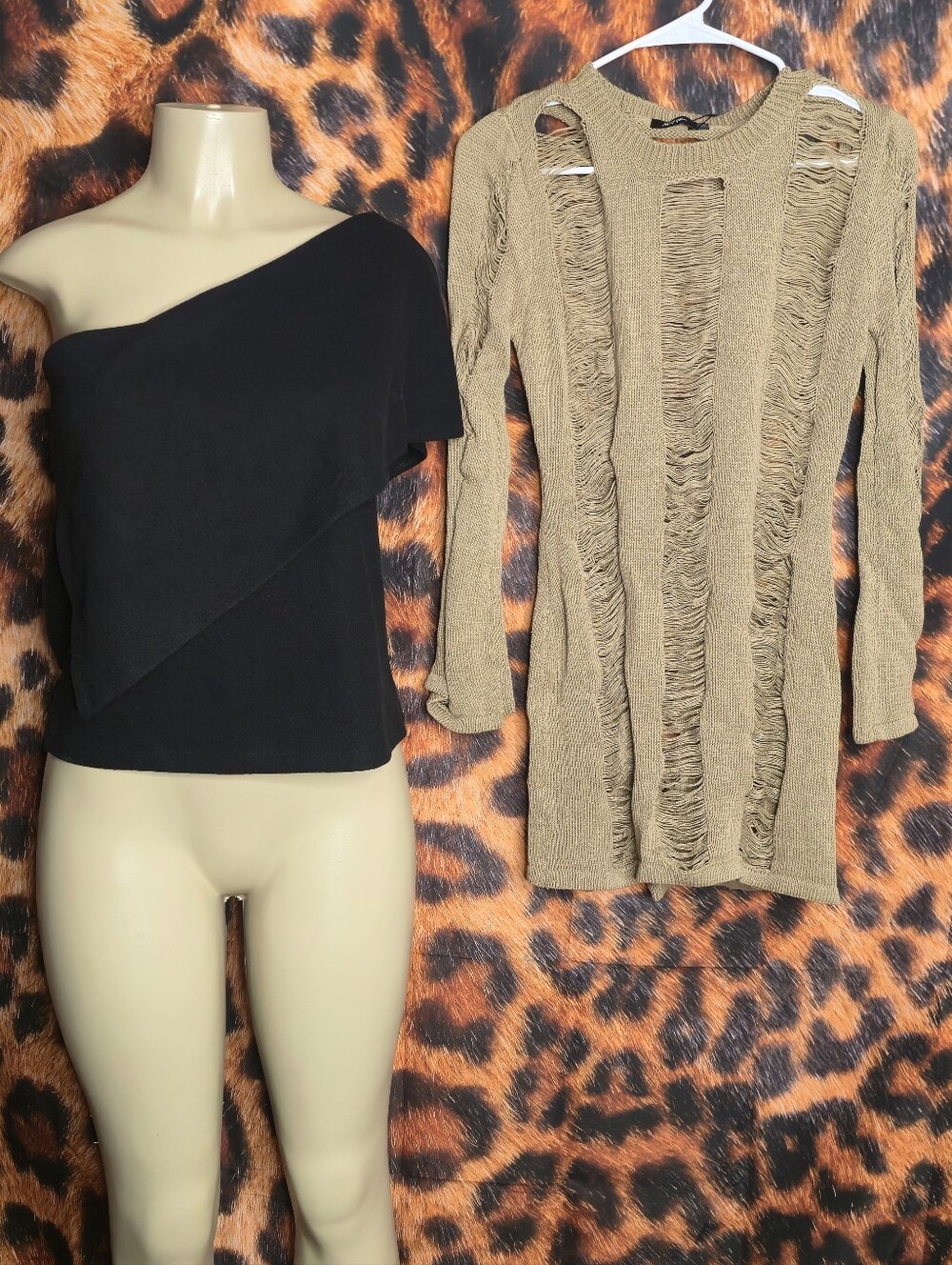 Pretty little Thing/Nasty Gal KnitDress And Top Bundle (Size S/6)